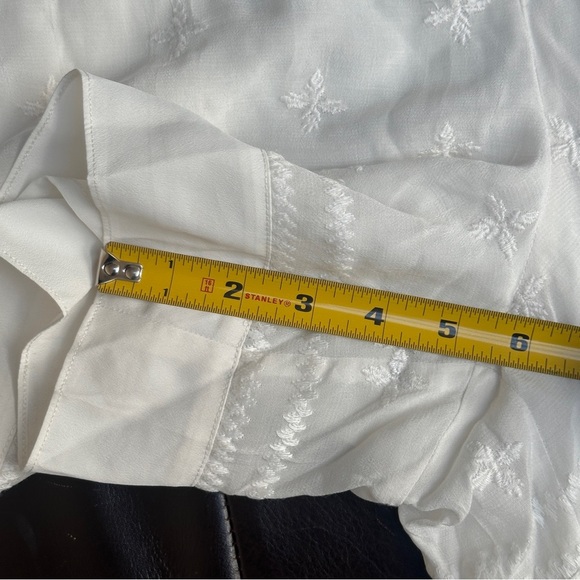 Anthropologie Elevenses White Costa Maya Shorts Size Medium NWT - Picture 12 of 14